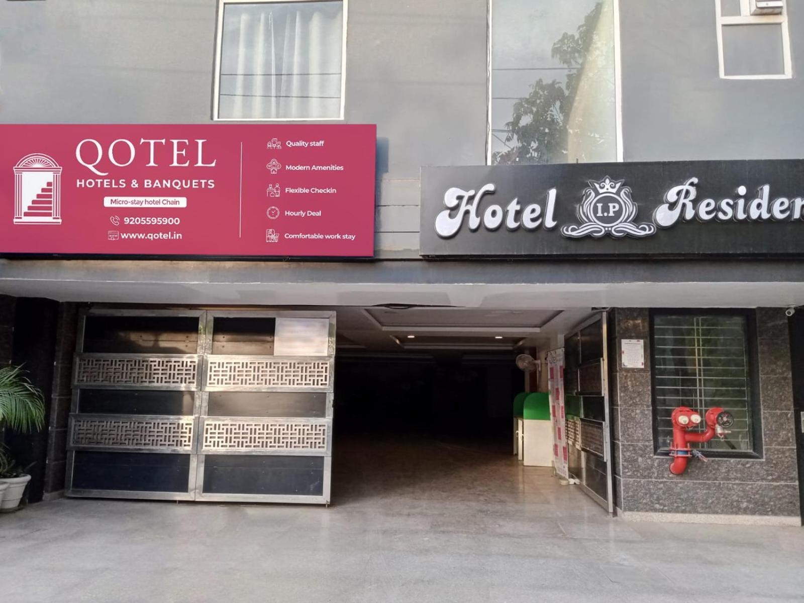 Qotel Hotel Ip Residency East Delhi Preet Vihar New Delhi Exteriör bild